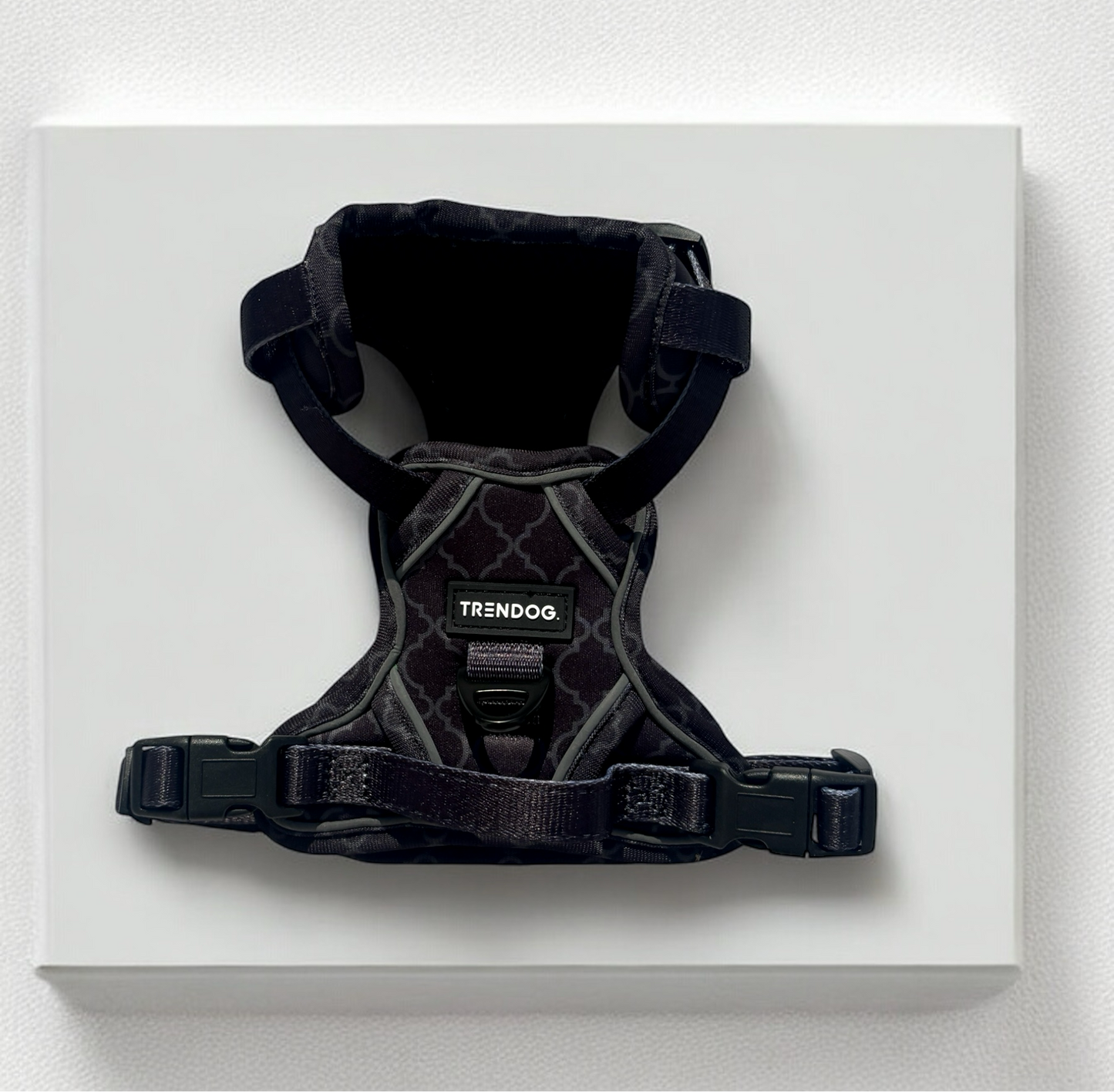 Black Out Blaze Adjustable Dog Harness | Stylish and Safe