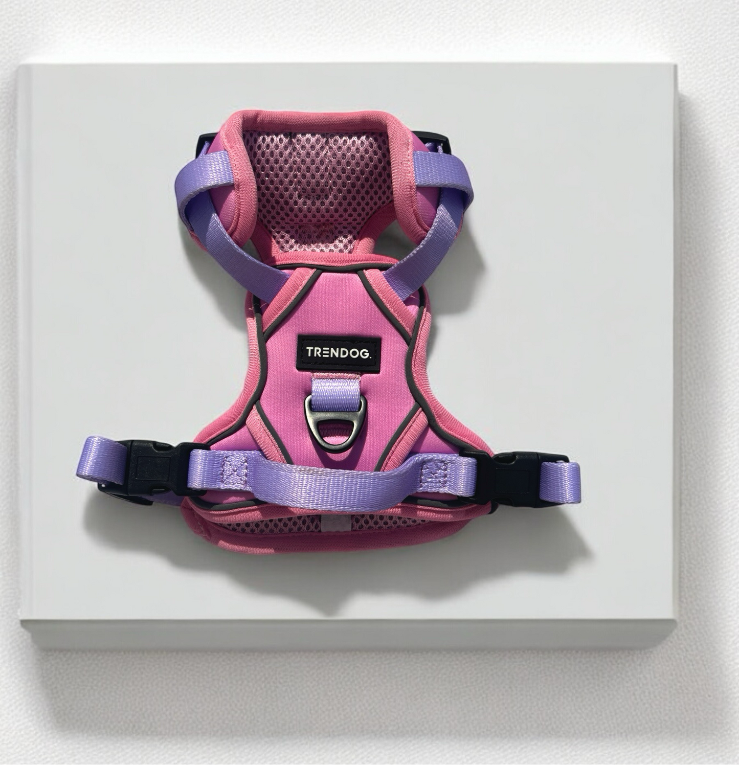 Lavender Blush Adjustable Dog Harness | Stylish and Safe